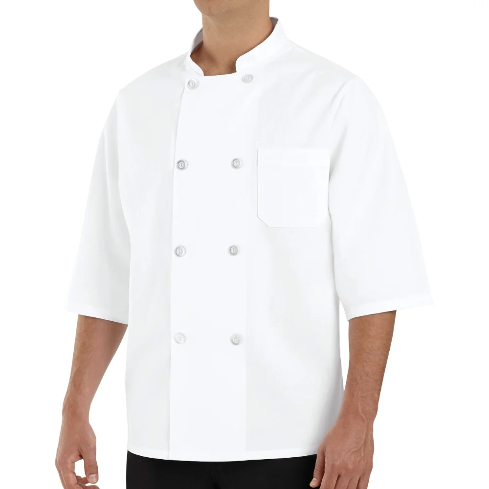 Chef Designs 1/2 Sleeve Chef Coat