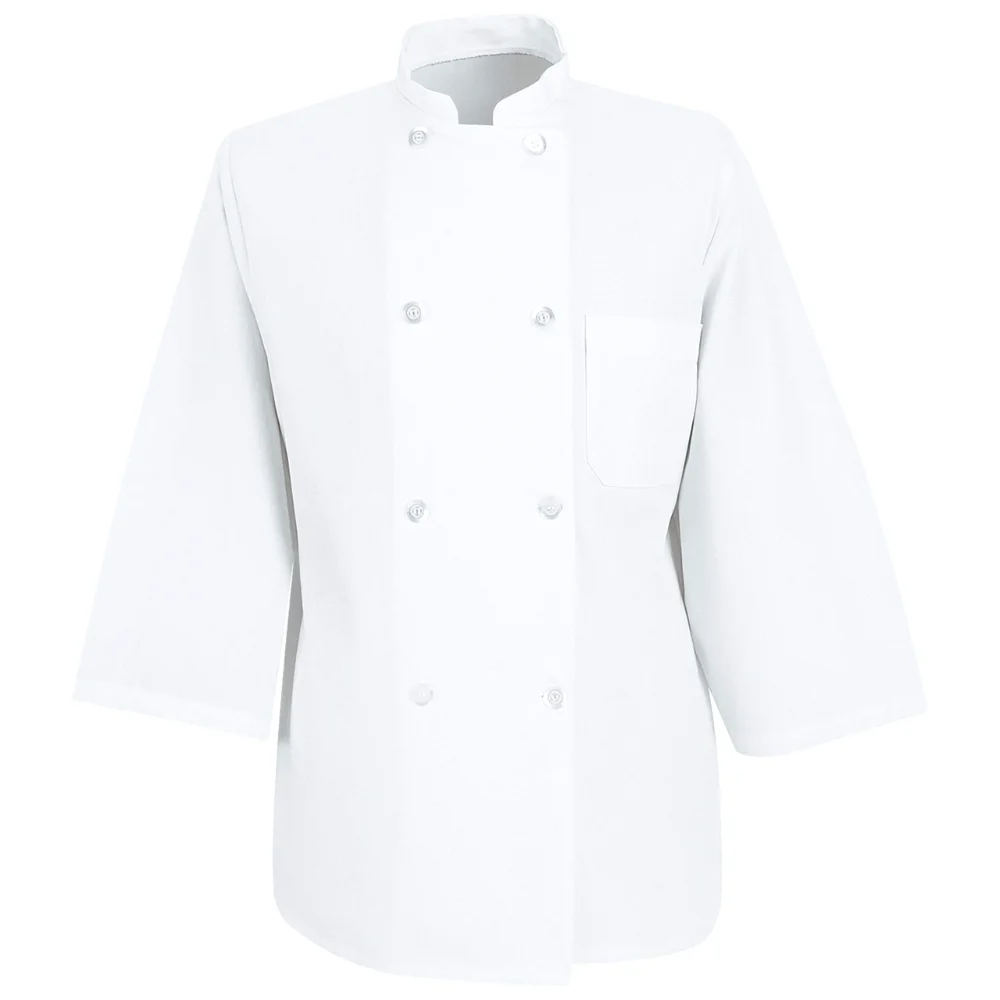 Chef Designs 3/4 Sleeve Chef Coat, view 2