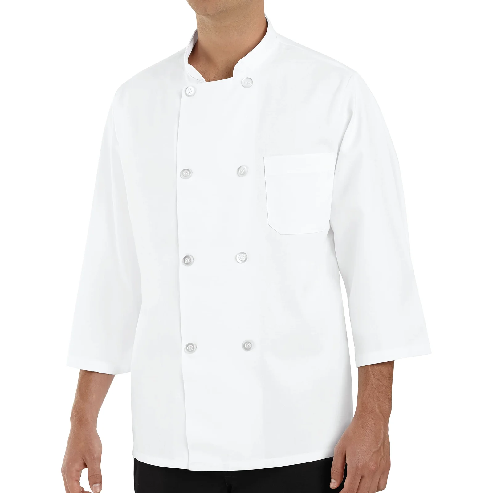 Chef Designs 3/4 Sleeve Chef Coat