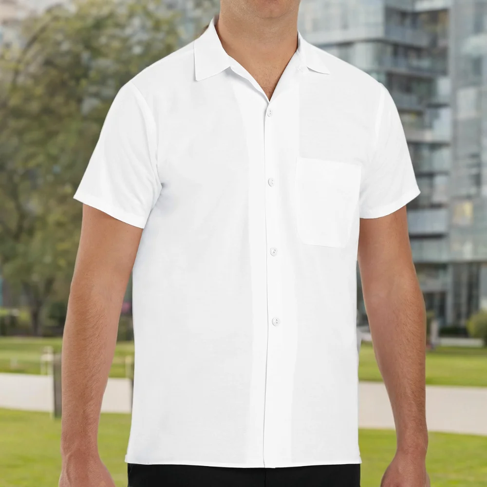 Chef Designs Button-Front Cook Shirt, view 3